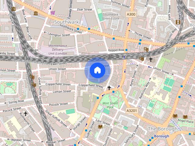 Apartment for rent in The Borough, Greater London