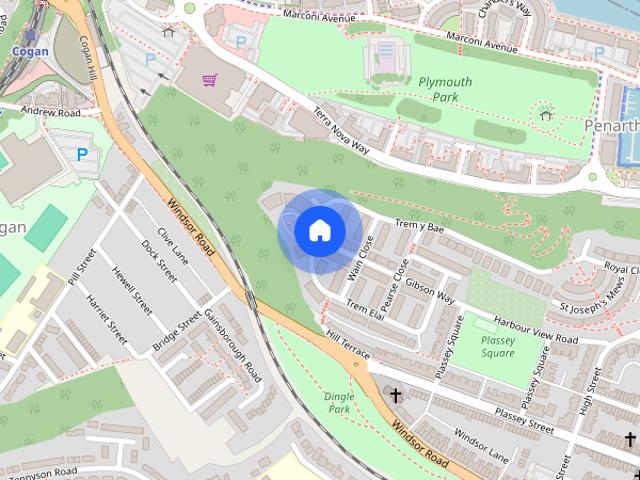 House for rent in Penarth Marina, Penarth