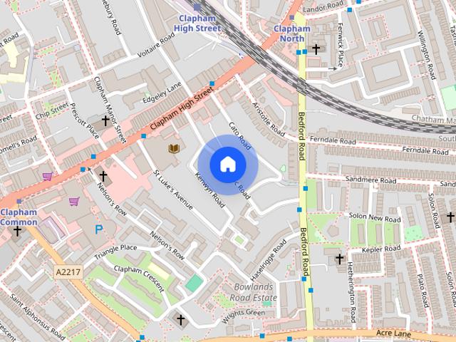 Apartment for rent in Clapham, Greater London