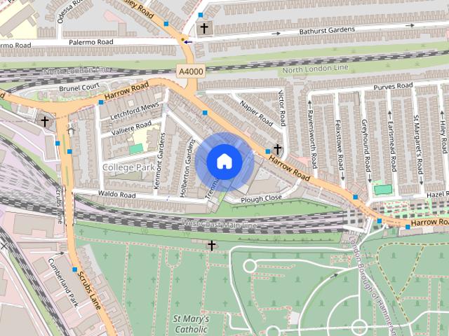 Apartment for rent in College Park, Greater London