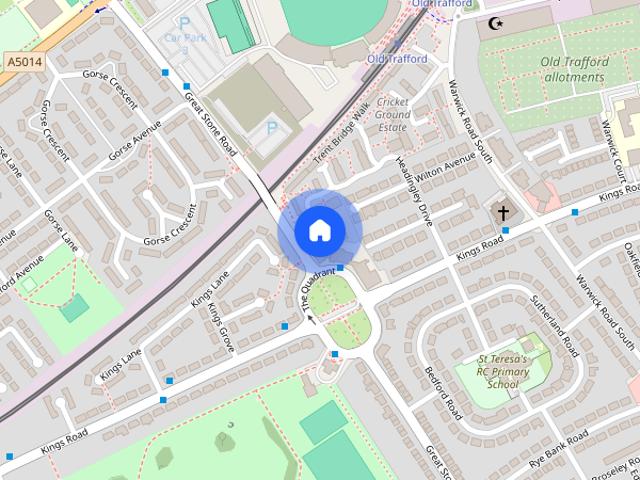 House for rent in Cricket Ground Estate, Trafford