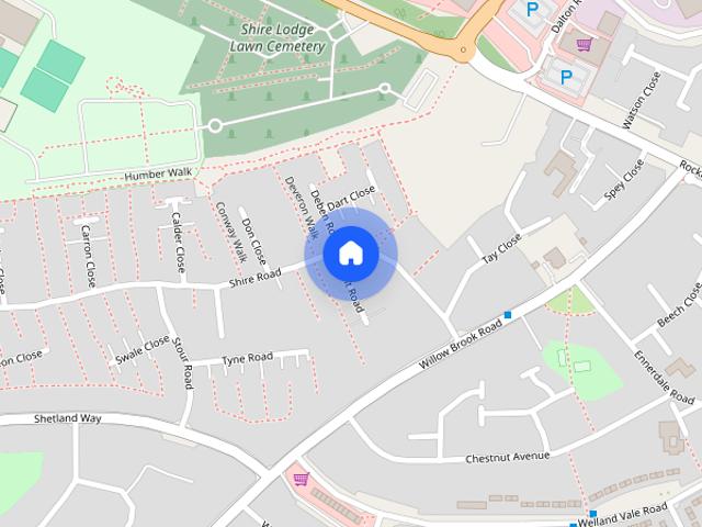 House for rent in Corby