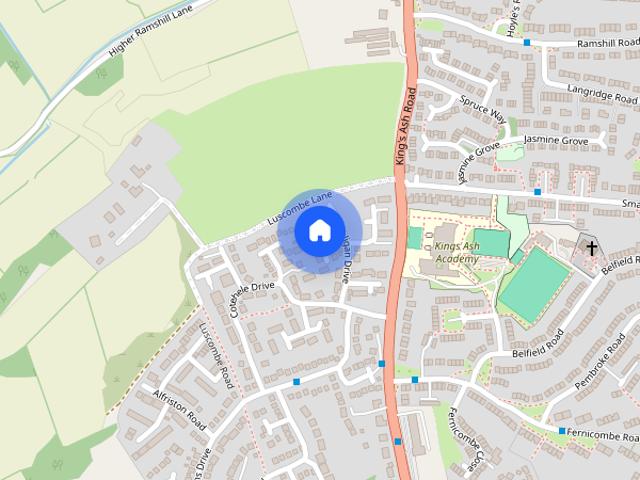 House for rent in Foxhole, Livermead