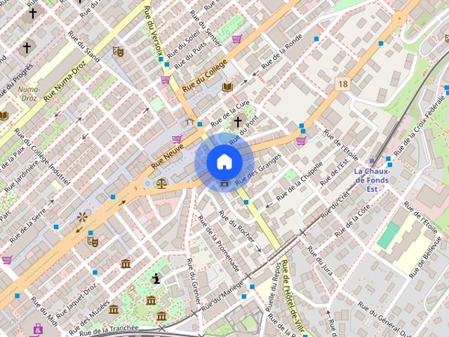 Apartment mieten in La Chaux-de-Fonds