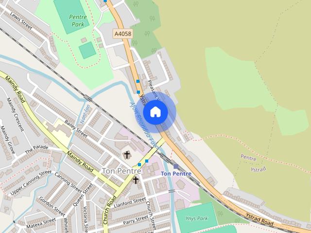 Apartment for rent in Pentre, Ton Pentre