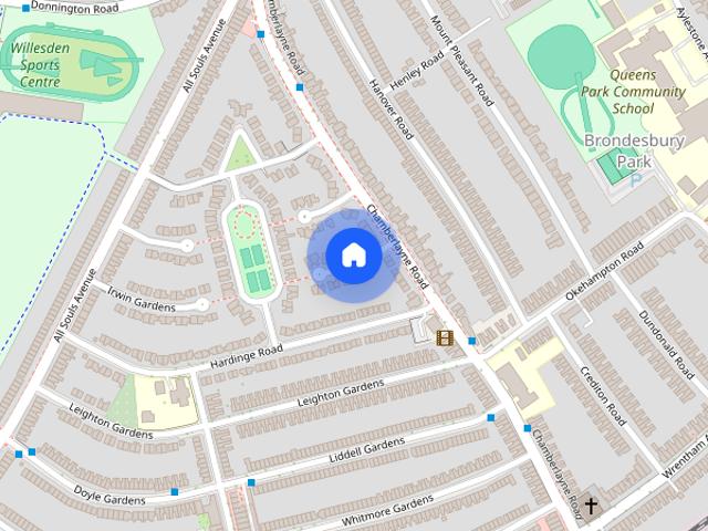 House for rent in Brondesbury, Greater London