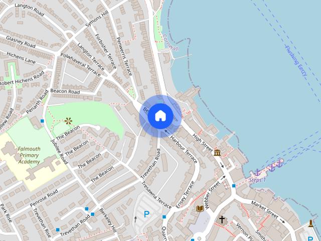 House for rent in Falmouth, Cornwall