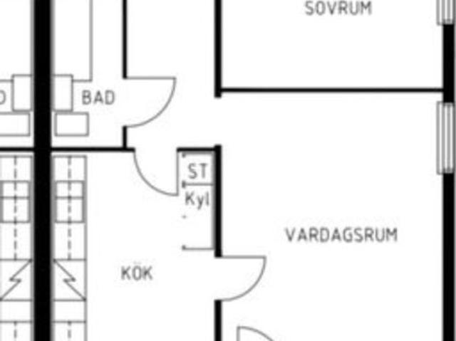 Lägenhet hyra i Norrmalm, Botkyrka