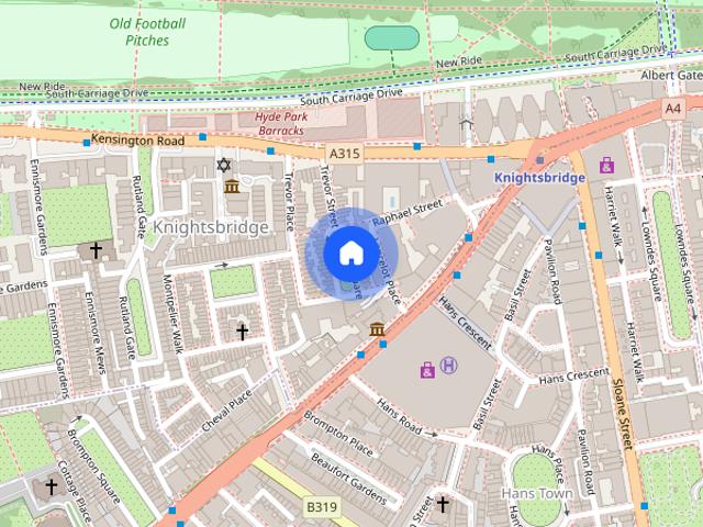House for rent in Knightsbridge, Greater London