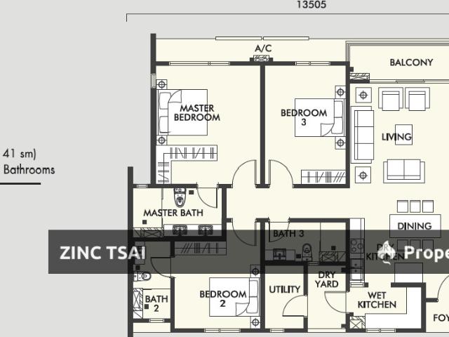 Condominium for rent in Country Heights Damansara, Kuala Lumpur
