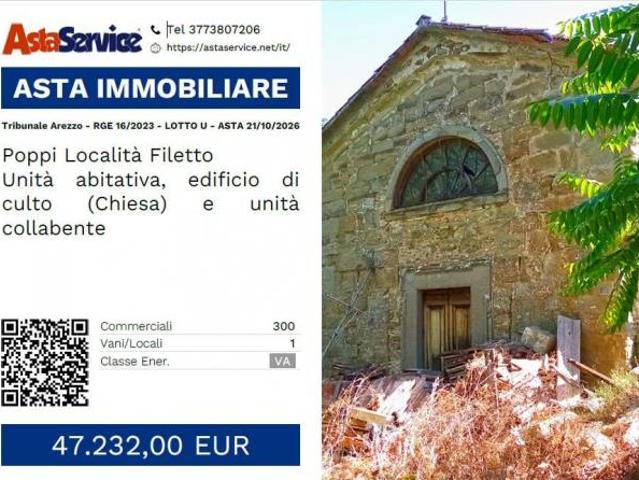 Monolocale in vendita a Poppi, Toscana