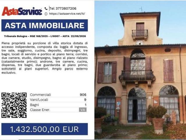 Villa Indipendente in vendita a Calamosco, Bologna