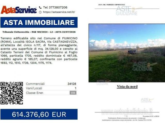 Terreno in vendita a Roma Capitale, Lazio