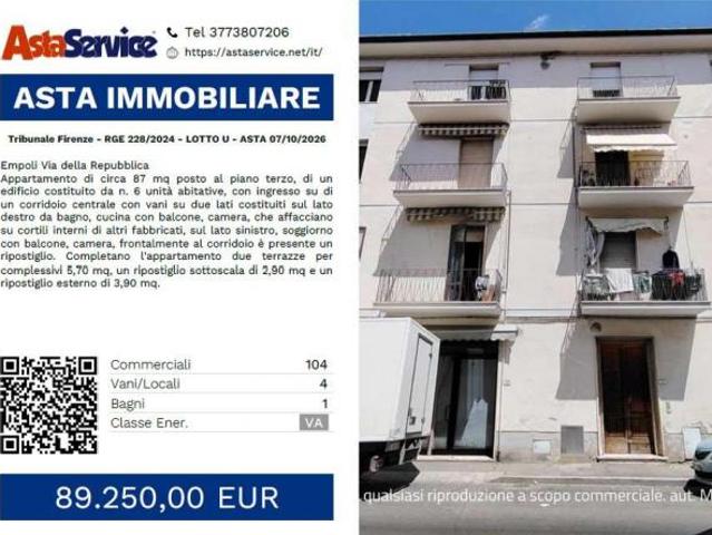 Appartamento in vendita a Unione dei Comuni Circondario dell'Empolese Valdelsa, Empoli