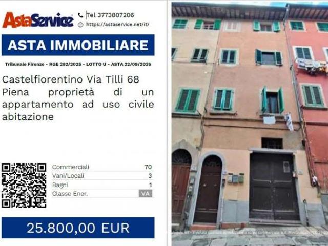 Appartamento in vendita a Unione dei Comuni Circondario dell'Empolese Valdelsa, Castelfiorentino