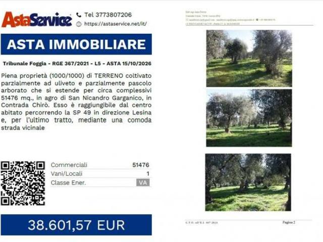 Terreno in vendita a Puglia, Foggia