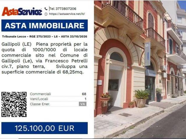 Locale Commerciale in vendita a Puglia, Lecce