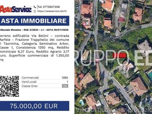 Terreno in vendita a Taormina, Sicilia