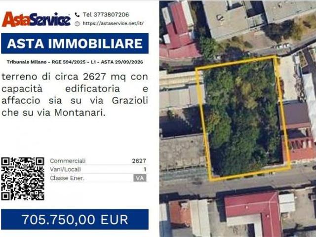 Terreno in vendita a Milano, Lombardia