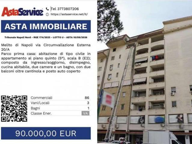 Appartamento in vendita a Melito Di Napoli, Campania
