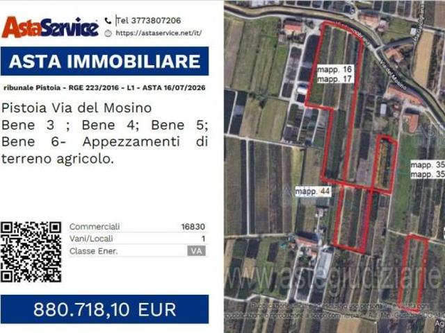 Terreno in vendita a Pistoia, Toscana