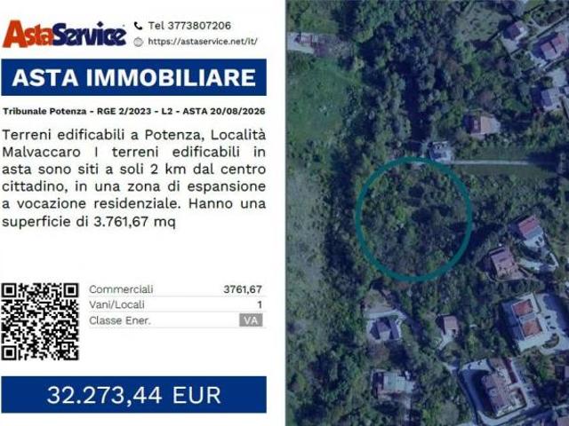 Terreno in vendita a Potenza, Basilicata