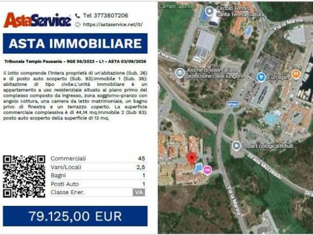 Appartamento in vendita a Santa Teresa Gallura, Sardigna/Sardegna