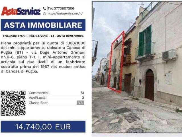 Appartamento in vendita a Puglia, Barletta-andria-trani