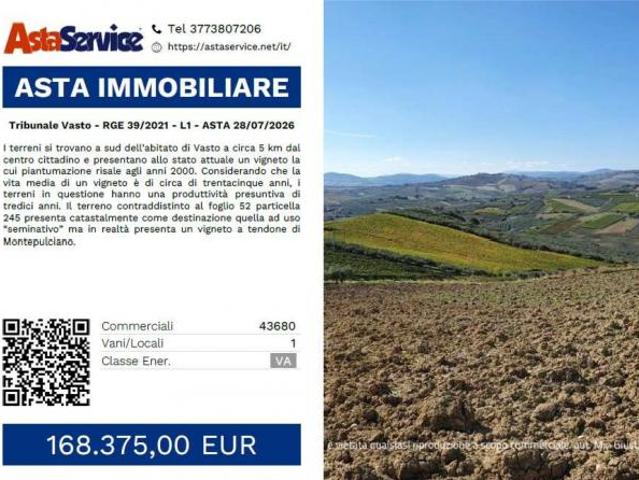 Terreno in vendita a Vasto, Abruzzo
