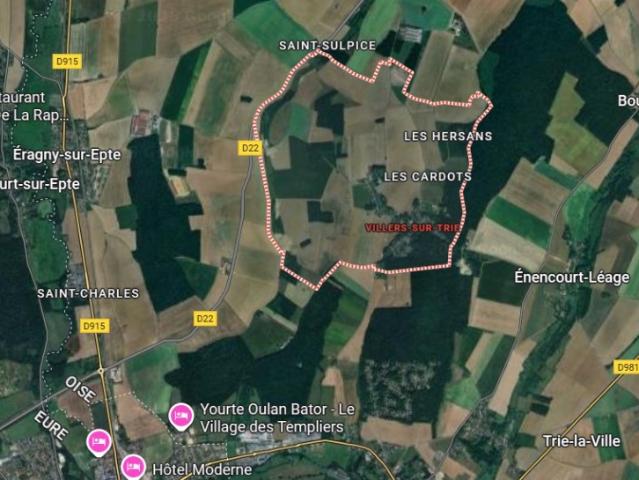 Terrain vente à Beauvais, Trie-château