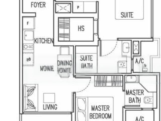 Condominium for sale in Hougang, 19 North East, Hougang