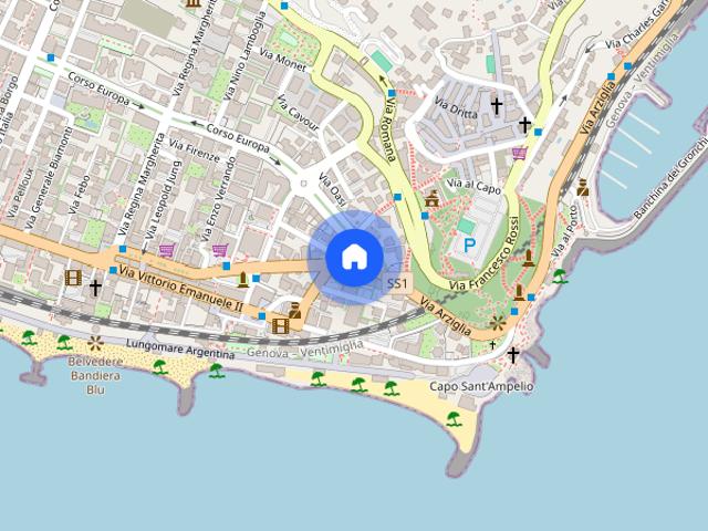 Appartamento in affitto a Bordighera, Liguria