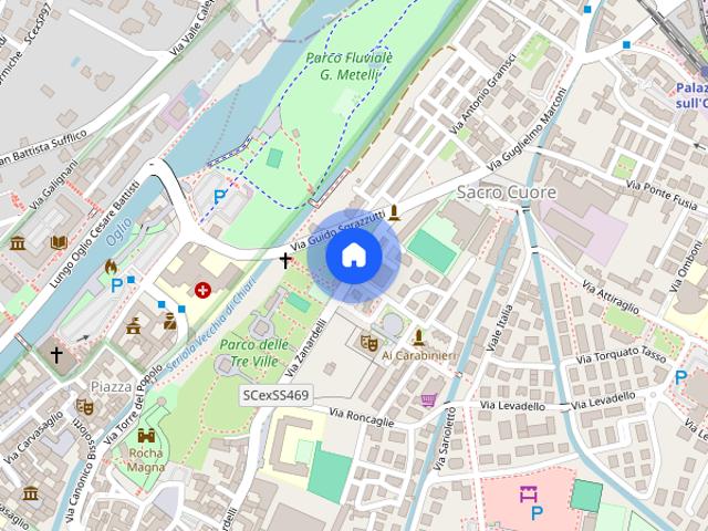 Appartamento in affitto a Sacro Cuore, Palazzolo Sull'oglio
