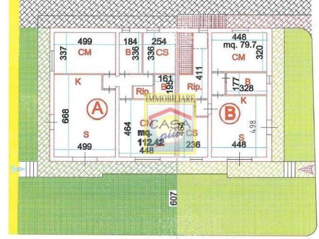 Appartamento in vendita a Cascina
