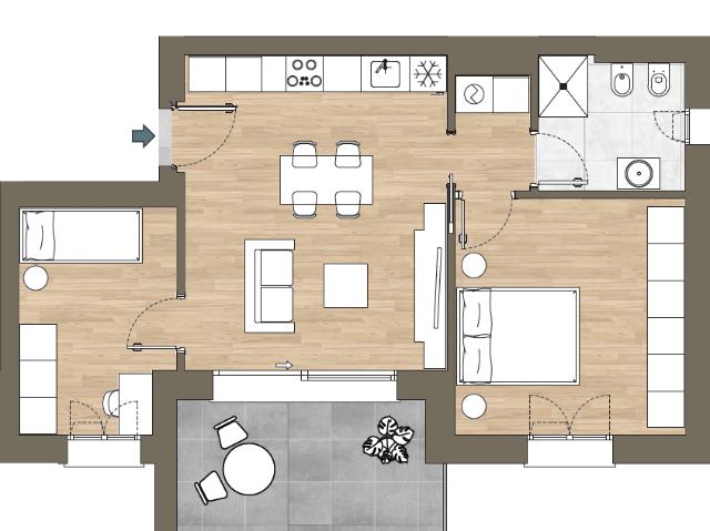 Appartamento in vendita a Sagnino, Como