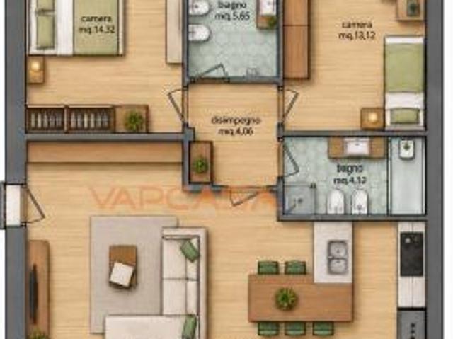 Appartamento in vendita a Casirate D'adda, Lombardia
