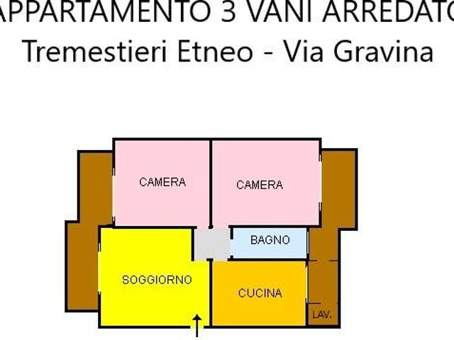 Appartamento in affitto a Tremestieri Etneo, Sicilia