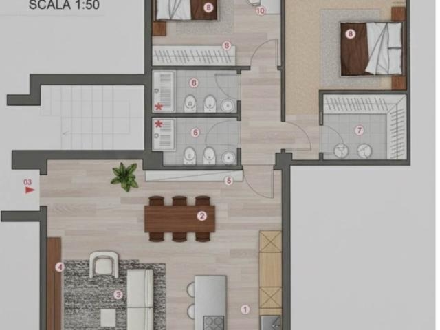 Appartamento in vendita a Borgo San Lorenzo, Firenze