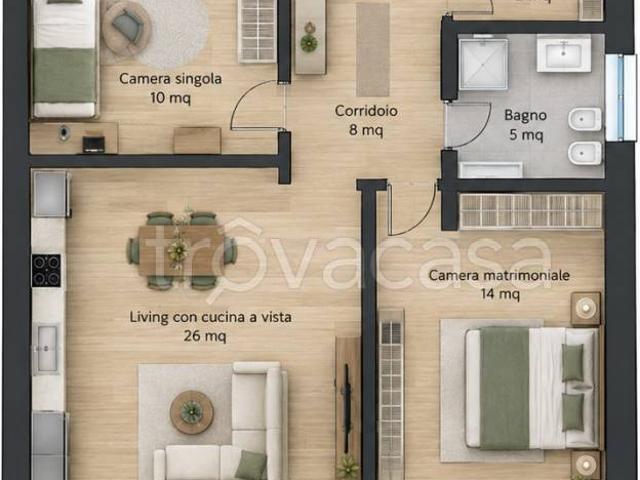 Appartamento in vendita a Casalecchio di Reno, Bologna