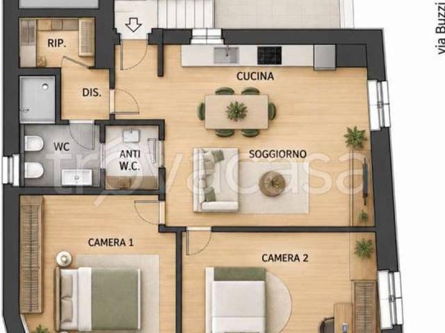Appartamento in vendita a Fignano, Gavirate