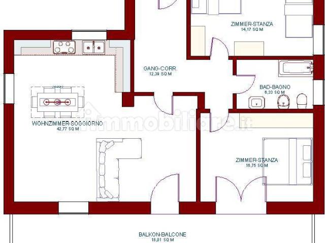 Appartamento in affitto a Burggrafenamt - Burgraviato, Trentino-Alto Adige/Südtirol