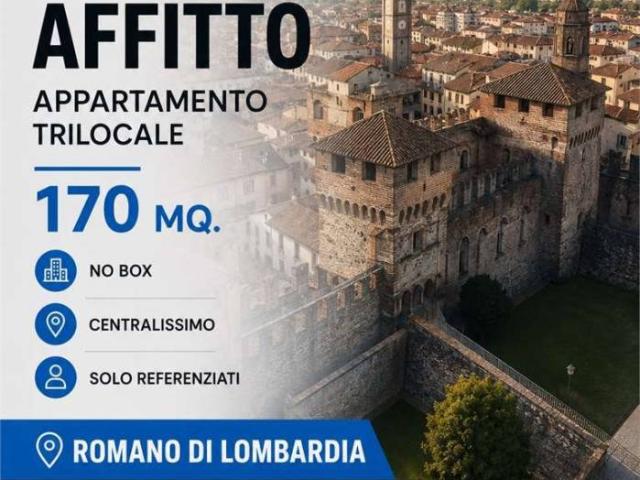 Appartamento in affitto a Romano Di Lombardia, Lombardia