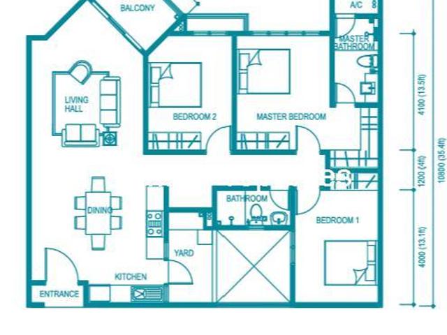 Apartment for rent in Country Heights Damansara, Kuala Lumpur