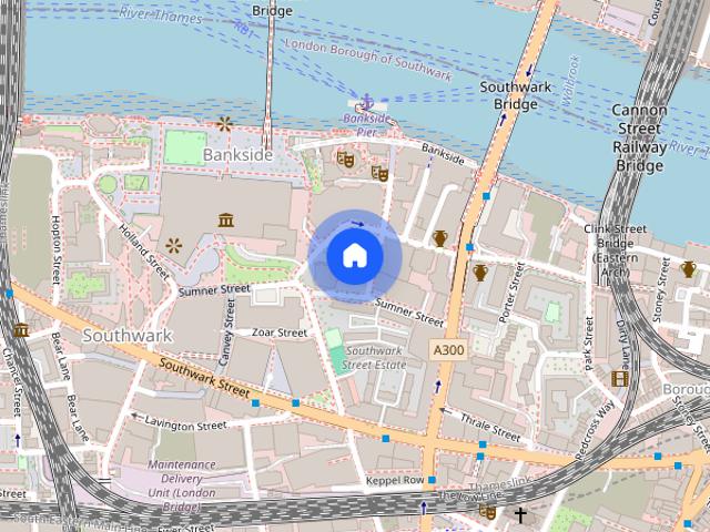 Apartment for rent in Bankside, Greater London