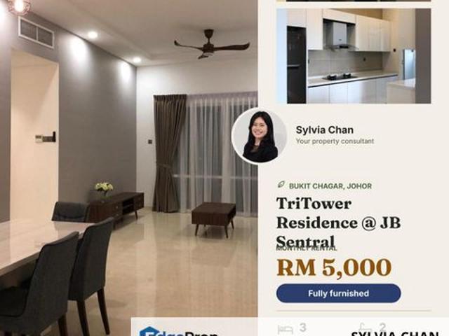 Condominium for rent in Bukit Chagar, Johor Bahru