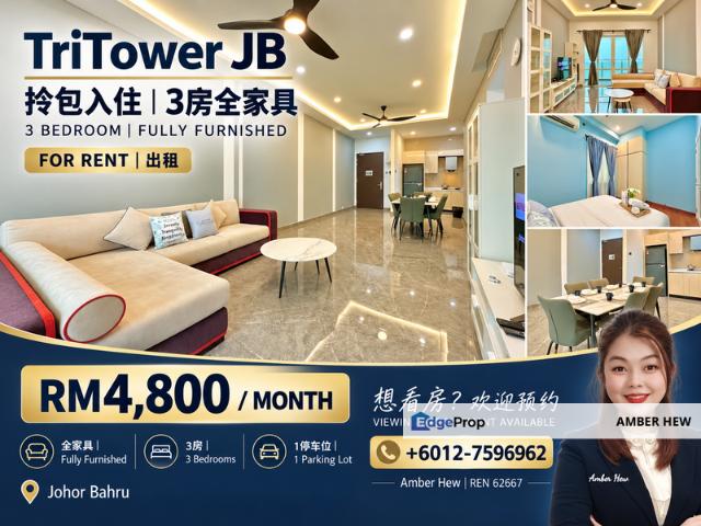 Condominium for rent in Johore Bahru, Johor