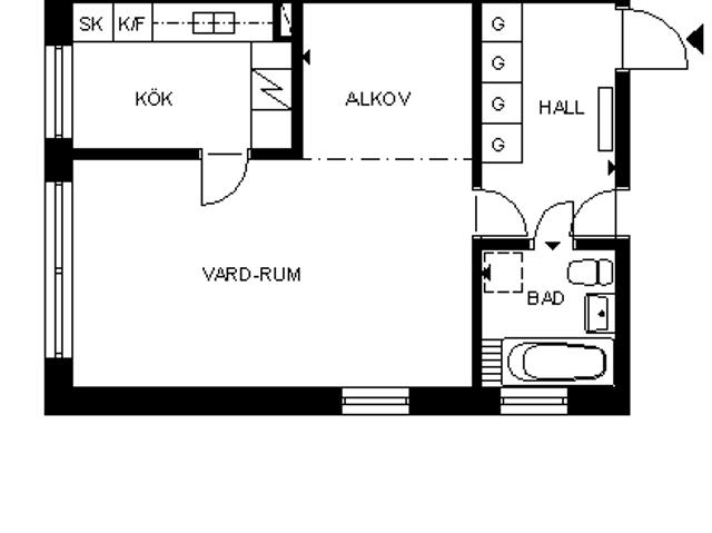 Lägenhet hyra i Luleå, Norrbotten