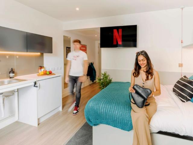 Studio for rent in Salford Quays, Salford