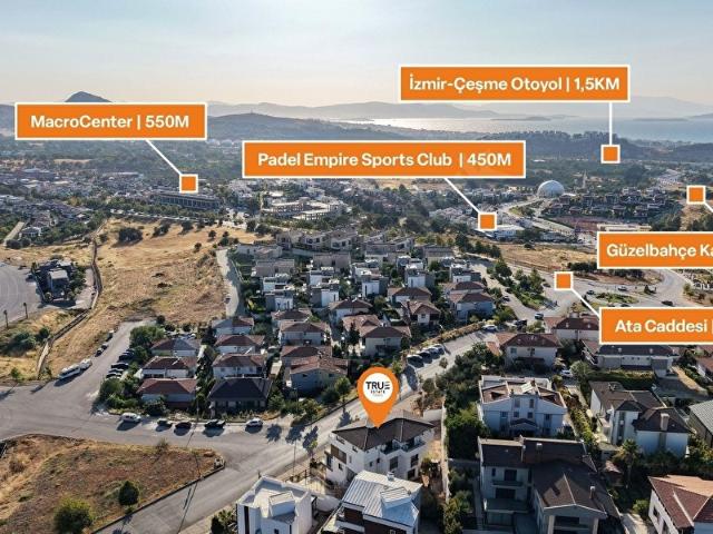 Güzelbahçe, İzmir içerisinde satılık Villa