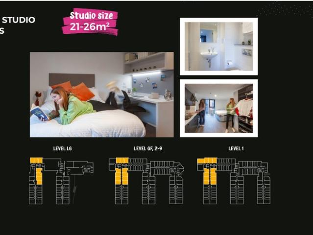 Studio for rent in Calderstones